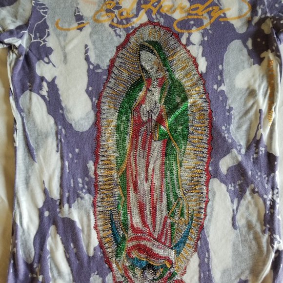 Ed Hardy Christian Audigier. Rare Vintage collectible t-shirt . With cr… - Picture 3 of 12